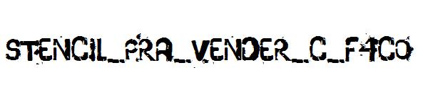 stencil_pra_vender_c_F4co字体