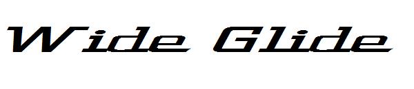 Wide Glide字体