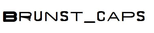 Brunst_caps字体