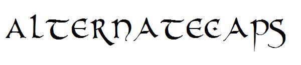 Alternatecaps字体