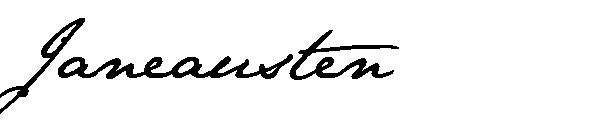 Janeausten字体