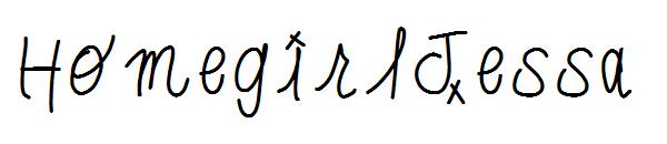 HomegirlJessa字体