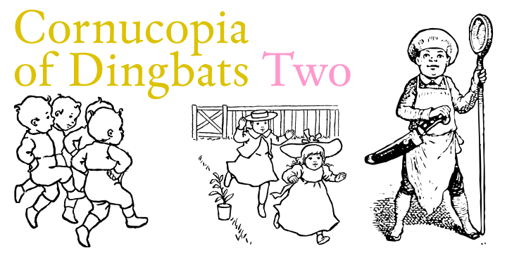 Cornucopia of Dingbats Two字体 1