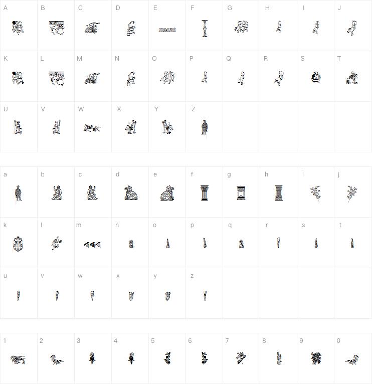 Cornucopia of Dingbats Two字体