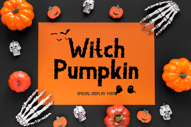 Witch Pumpkin字体 2