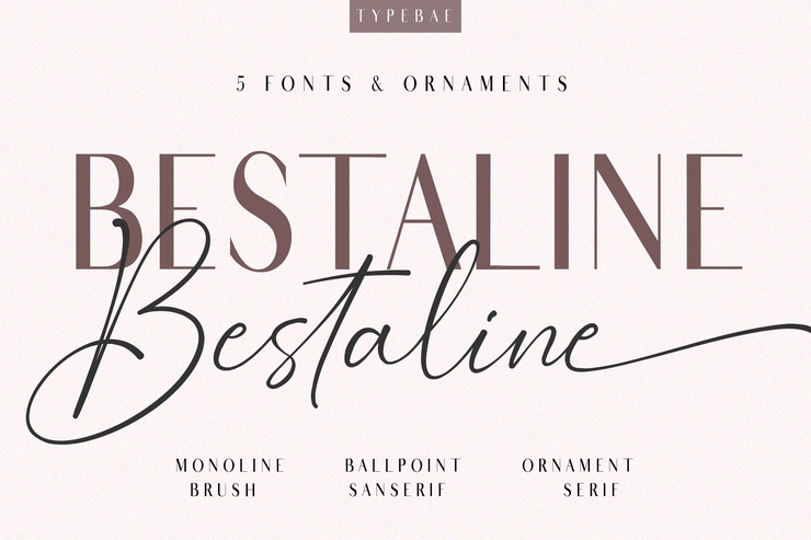 Bestaline Sans字体 1