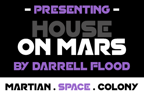 House On Mars字体 1