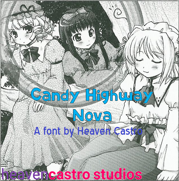 Candy Highway Nova字体 2