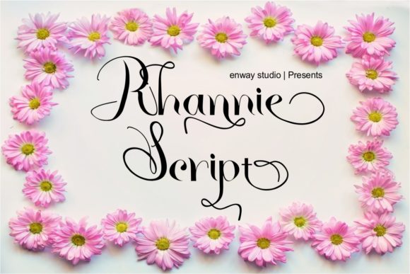 Rhannie Script字体 2