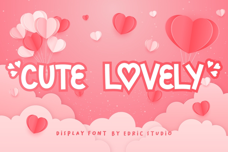 Cute Lovely字体 4