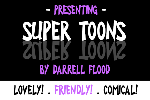 Super Toons字体 1