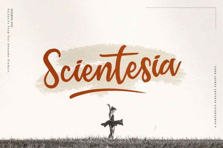 Scientesia字体 2