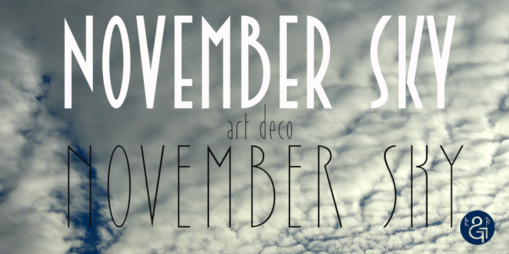 November Sky Demo字体 1