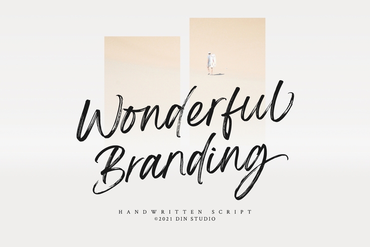 Wonderful Branding字体 4