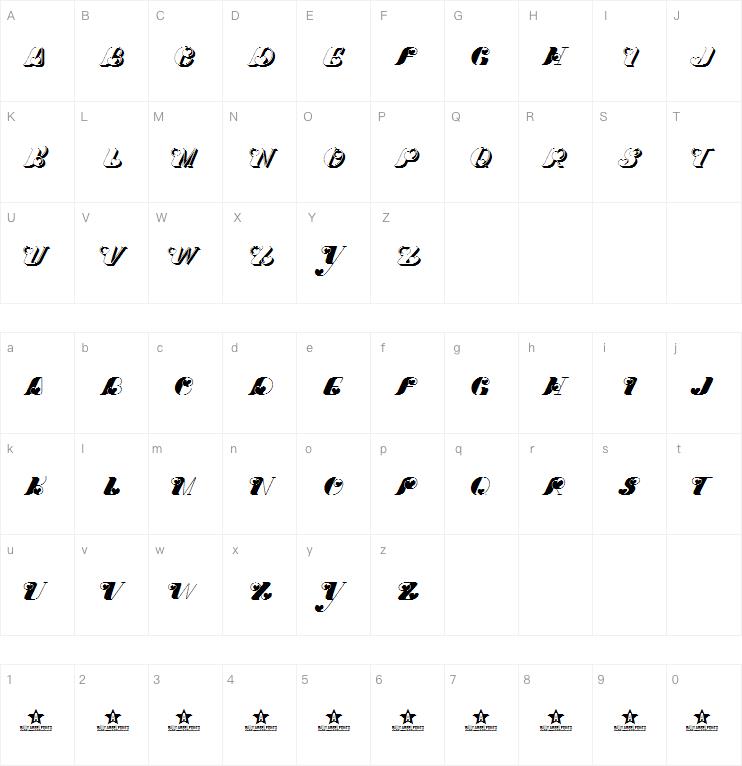 Dove Love字体