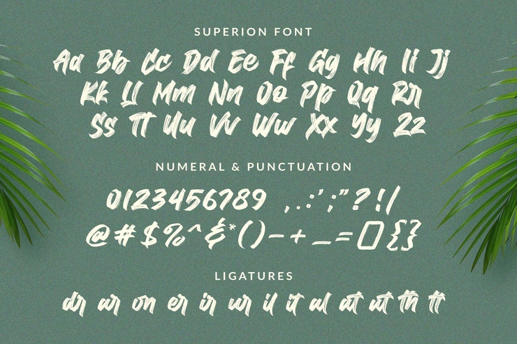 Superion字体 3