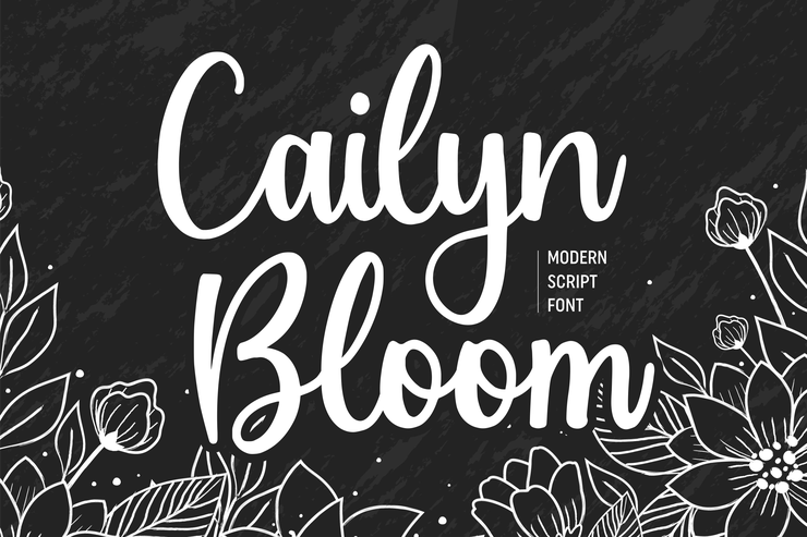 Cailyn Bloom字体 1