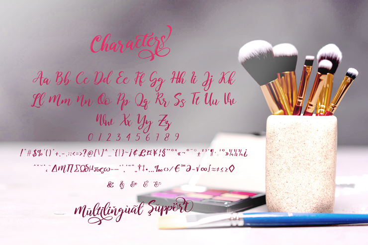 Kitahara Brush Script字体 2