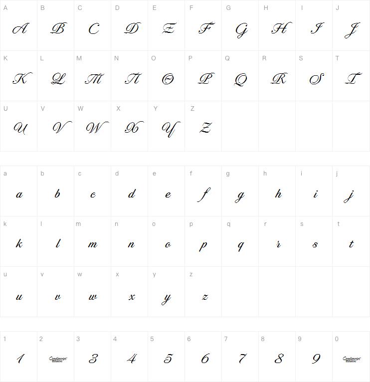 Candlescript Neue字体