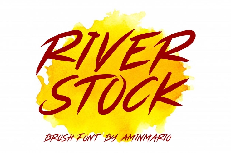 RIVERSTOCK字体 1