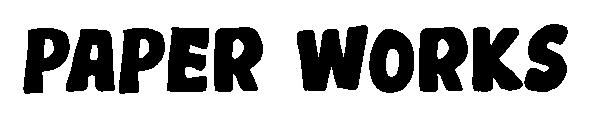 Paper Works字体