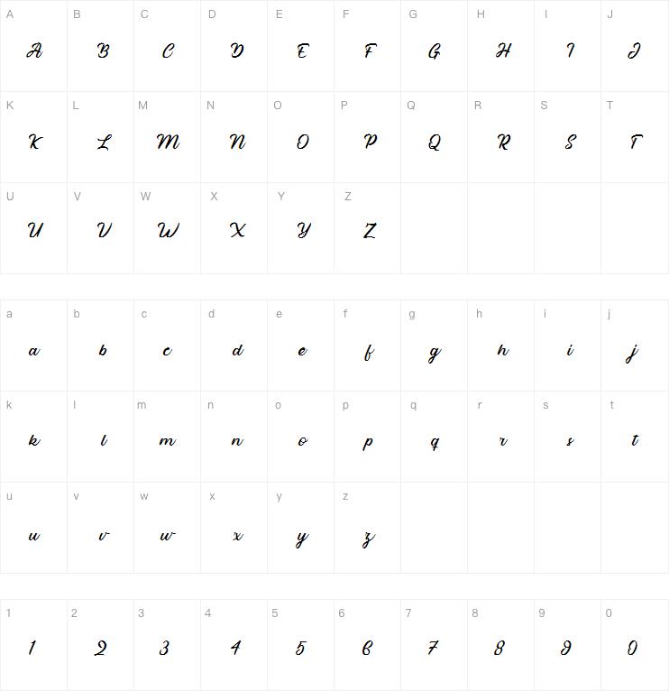 Lost Habit字体