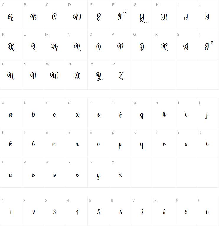 Christmas Story字体