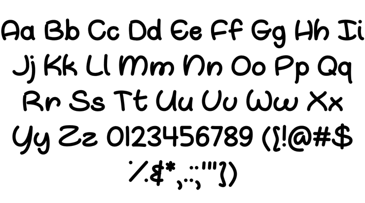 Oh Whale字体 1