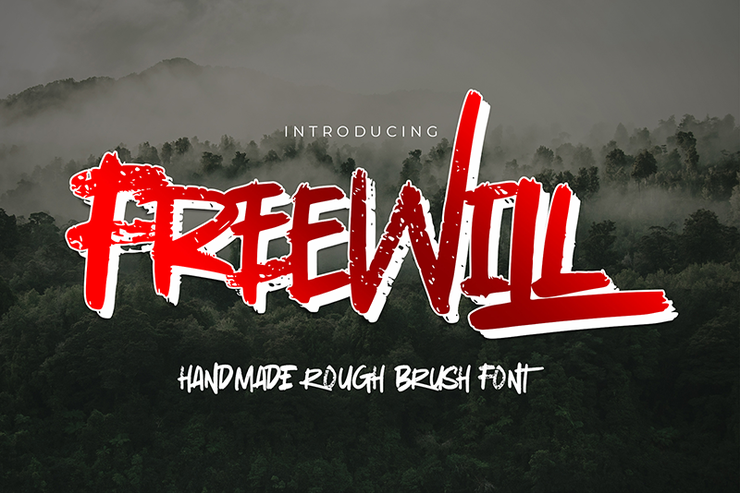 Freewill字体 1