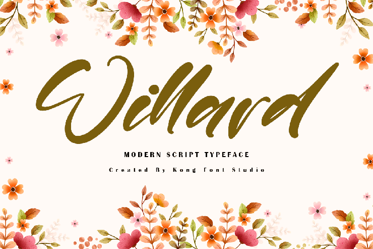 Willard字体 1