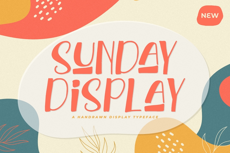 Sunday Display字体 3