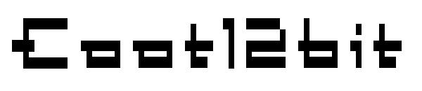 Coot12bit字体