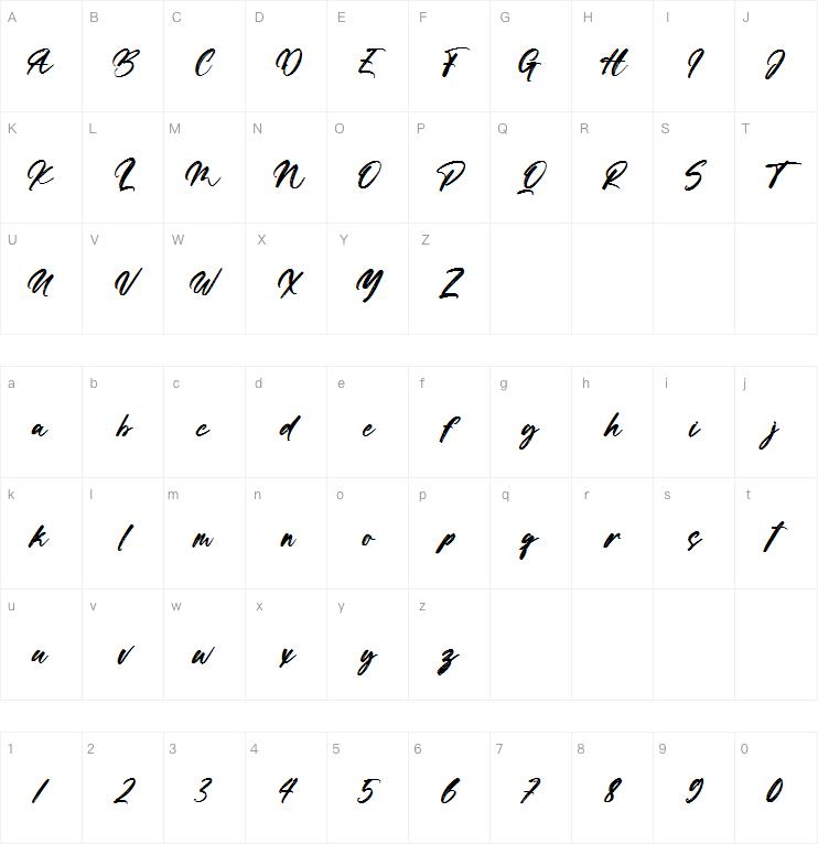 Mountain Hills字体