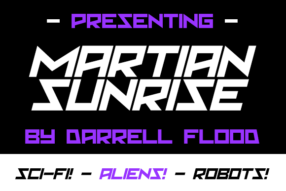 Martian Sunrise字体 1