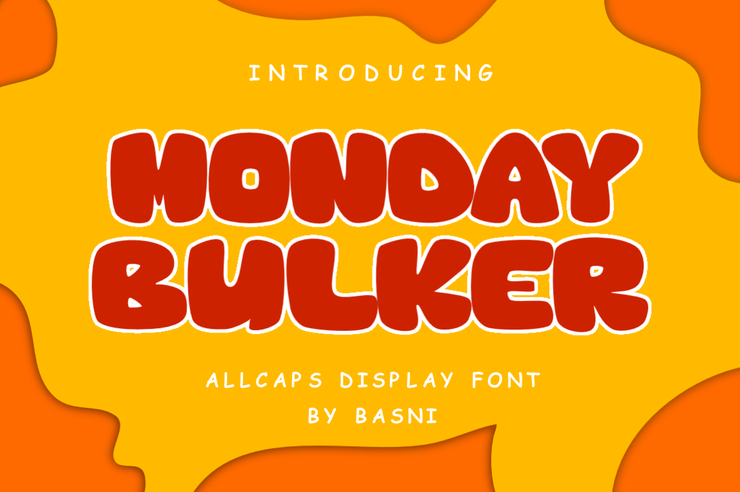 Monday Bulkers字体 3