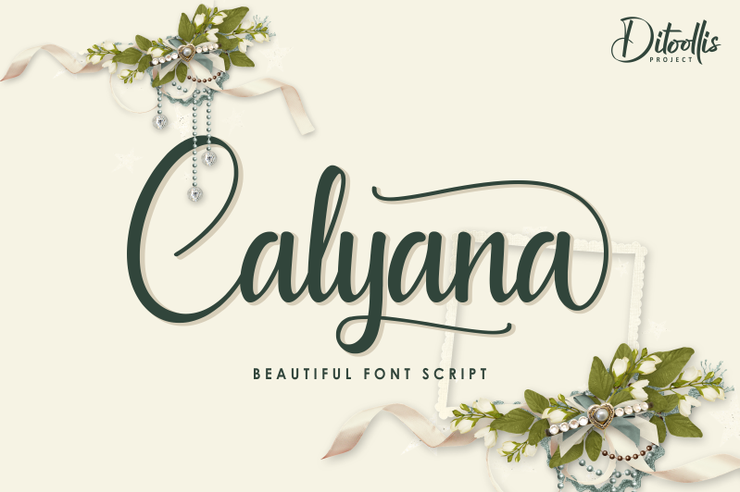 Calyana (Personal Use Only)字体 1