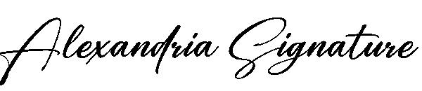 Alexandria Signature