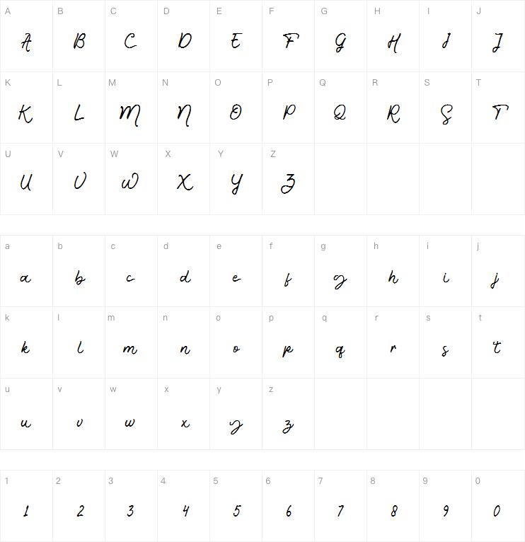 Autumn Monoline字体