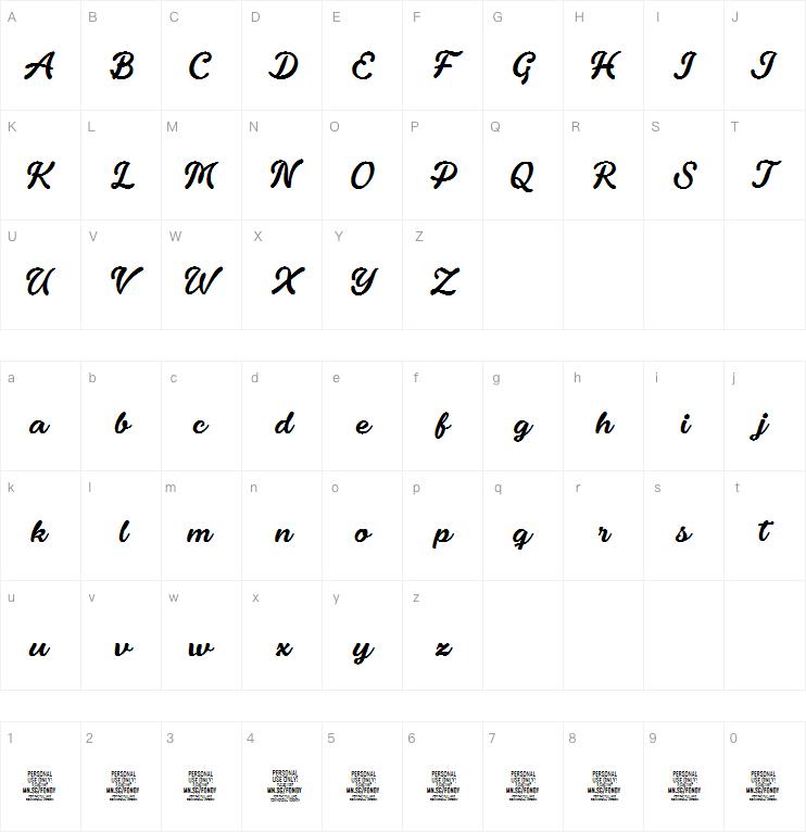 Fondy Script字体