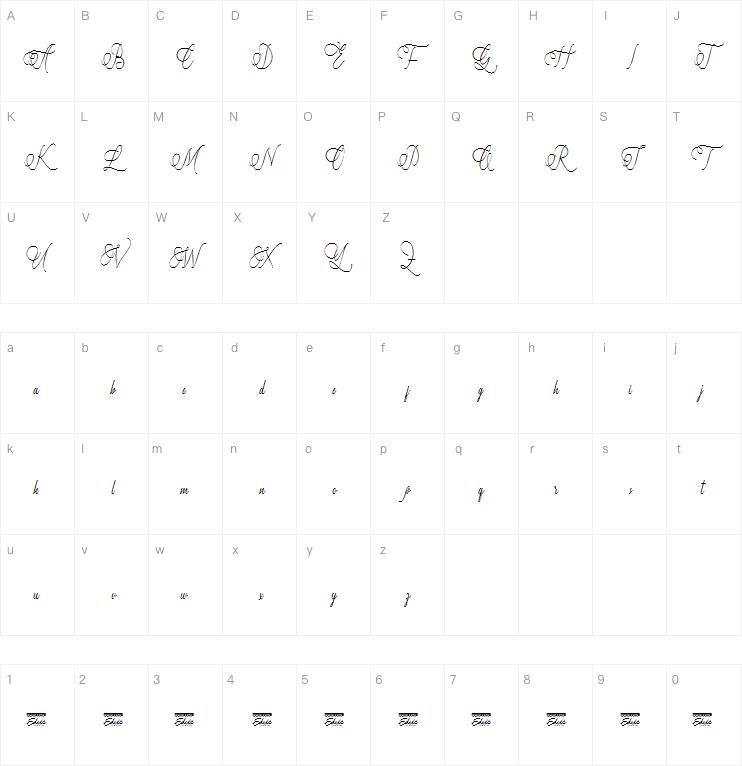 Wedding Dream字体