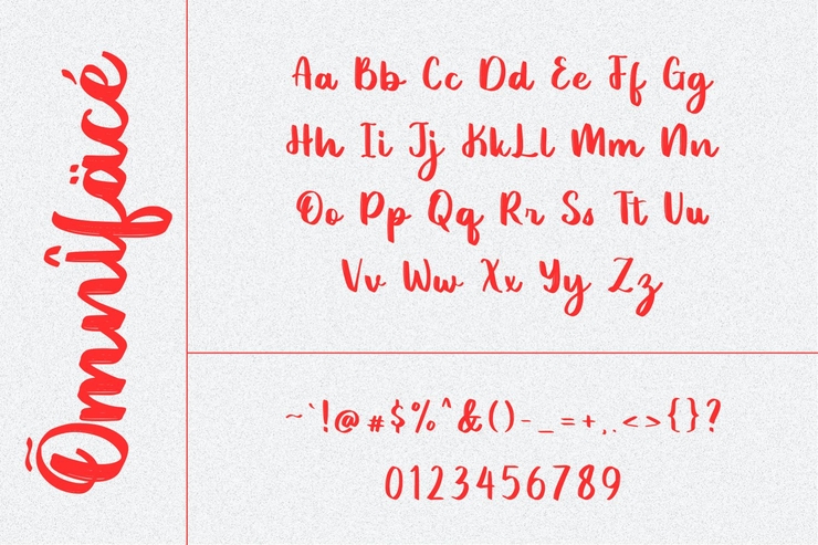 Omniface字体 4