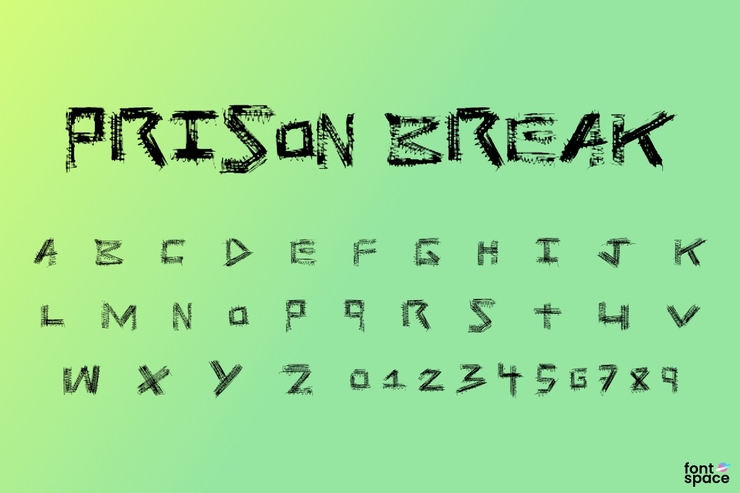 Prison Break字体 1