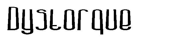 Dystorque字体