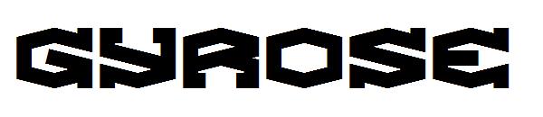 Gyrose字体
