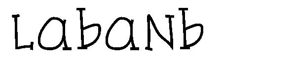 Labanb字体