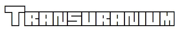 Transuranium字体