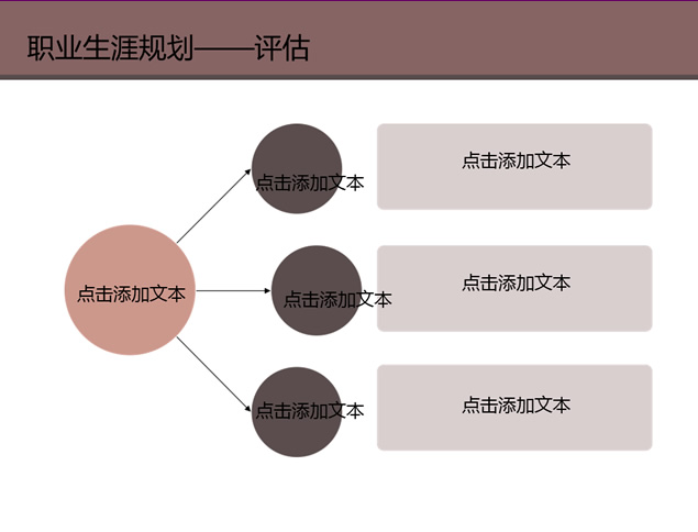 适合女生的个人介绍与职业生涯规划的ppt模板