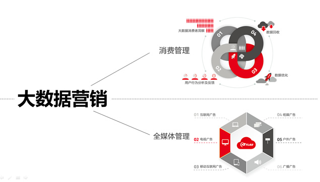 大数据 大营销——互联网时代大数据营销ppt模板