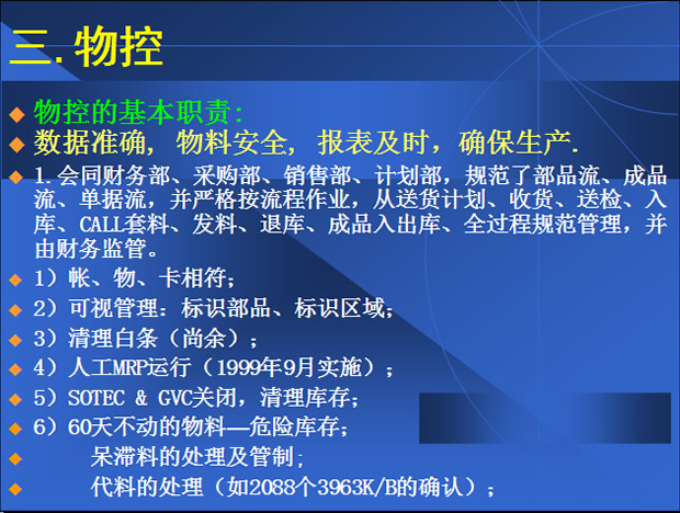 生产管理部年终述职报告PPT模板