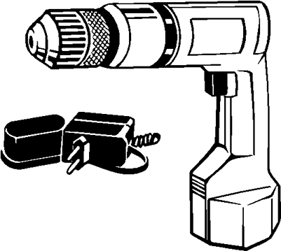 电钻矢量图
